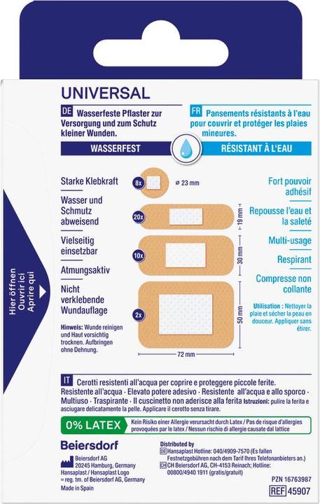 Immagine prodotto Hansaplast Universal (40 x)