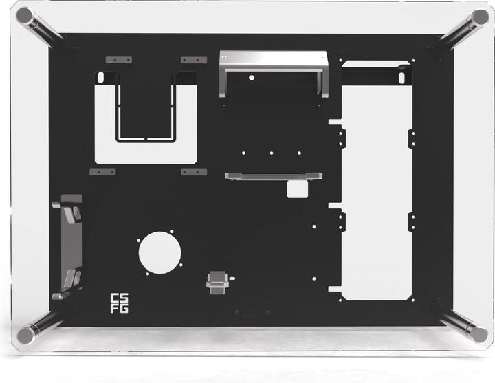 Immagine prodotto Creative Solutions For Gamers CSFG Frostbite - alloggiamento a parete - nero, Micro-ITX (Micro-ITX)