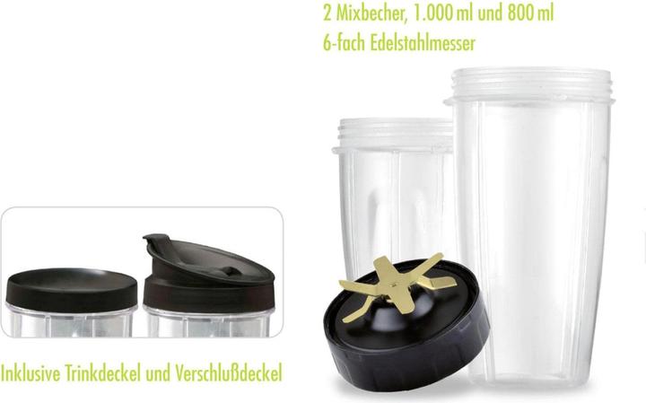 Actual product image Gastroback Design Micro Blender (CH plug, 1000 W)
