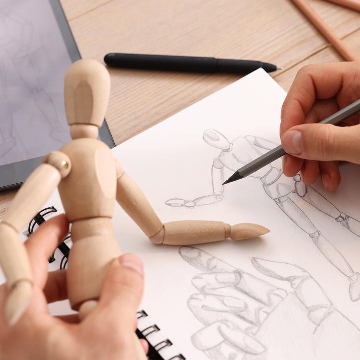 Immagine prodotto Relaxdays 2 manichino-da-disegno