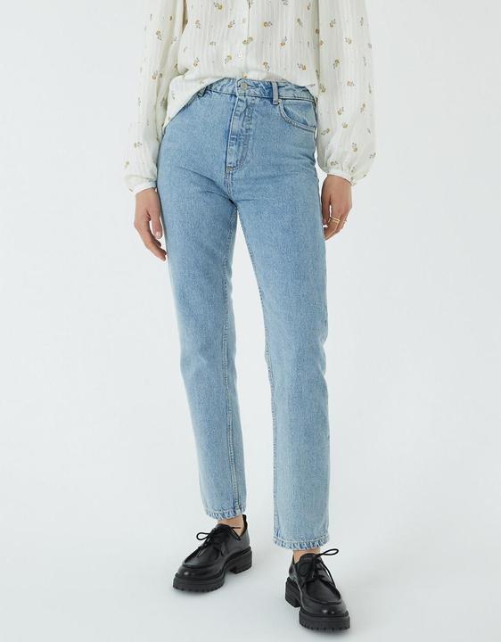Produktbild La Redoute Collections High-Waist-Jeans (38)