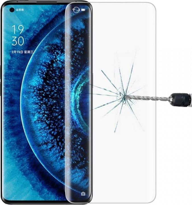 Actual product image Screenguard Oppo Find X2 Pro Protective Glass Film Case Friendly Design (1 Piece, Oppo Find X2 Pro)