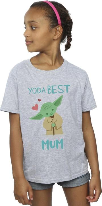 Immagine prodotto Star Wars Yoda Best Mum Maglietta Ragazze (104)