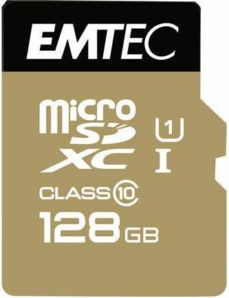 Emtec Gold+ (128 GB, microSD, U1, UHS-I)