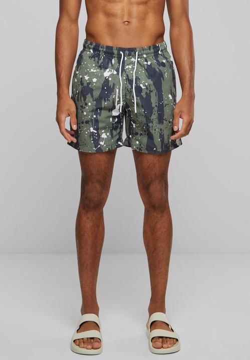 Actual product image Urban Classics Pattern Swim Shorts (XL)