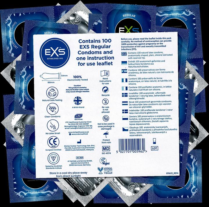 Actual product image EXS Regular (100 pcs.)