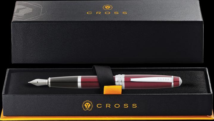 Produktbild Cross BAILEY Füllhalter (Rot, Schwarz, Silber, 1 x)