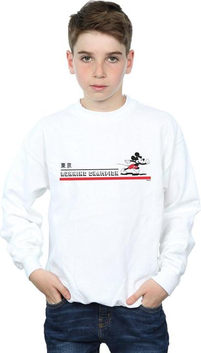 Actual product image Disney Boys Mickey Mouse Running Champion Sweatshirt (104)