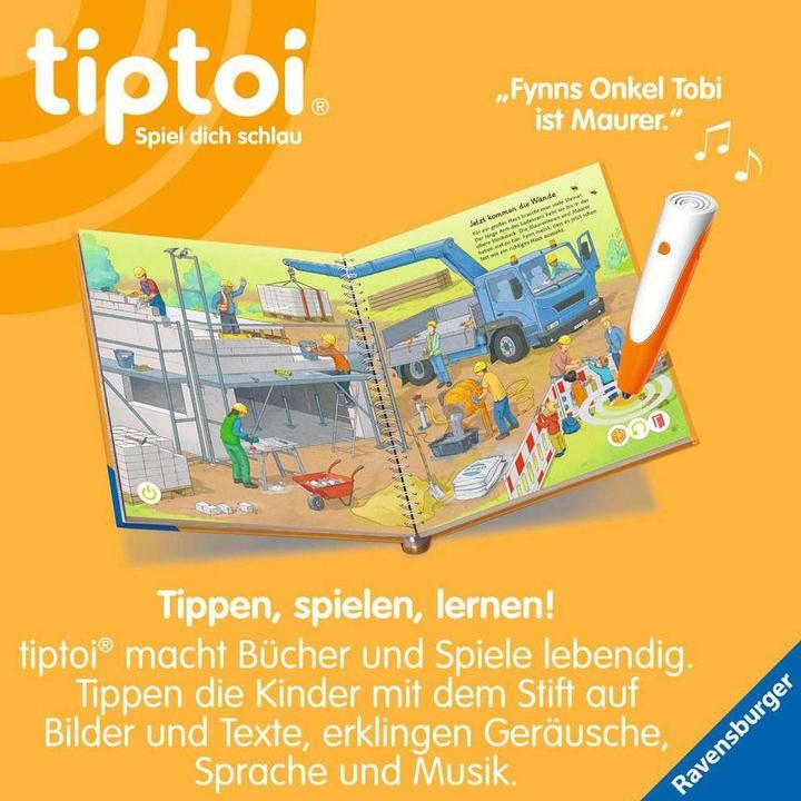 Image du produit tiptoi Mein Wörter-Bilderbuch - Baustelle (Allemand, Stefan Richter, Sandra Grimm, 2023)