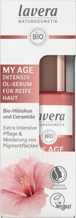 Immagine prodotto Laverana MY AGE Siero Olio Intensivo Ibisco e Ceramide (30 ml, Olio viso)