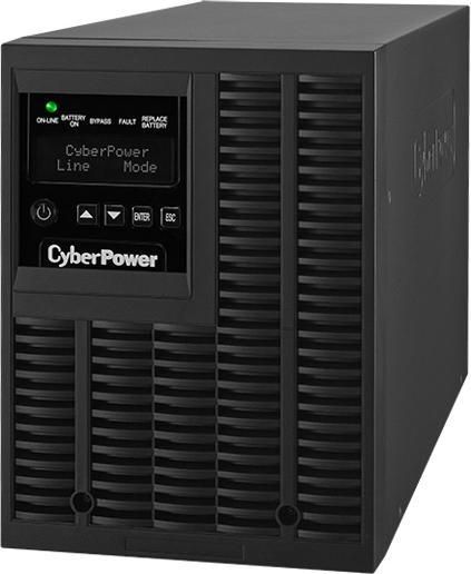 Actual product image Cyberpower OL1500EXL Tower Double Conversion Online UPS 1500VA/1350W Sinewave PFC Compatible ECO Mode (1500 VA, 1350 W, Online double converter UPS)