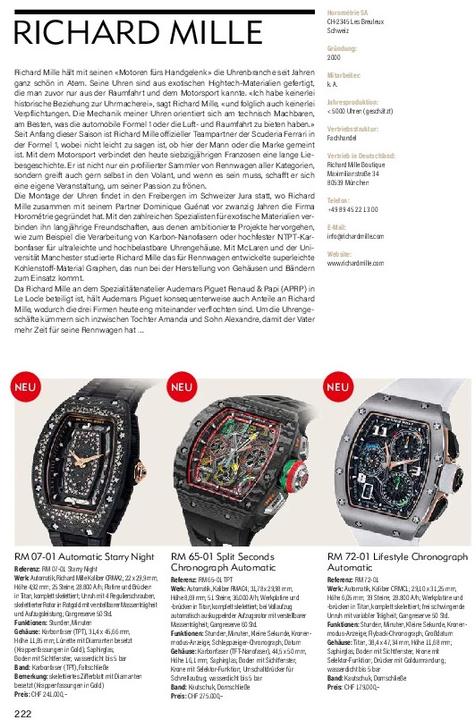 Actual product image Armbanduhren Katalog 2021/2022 (German, Peter Brown, 2021)