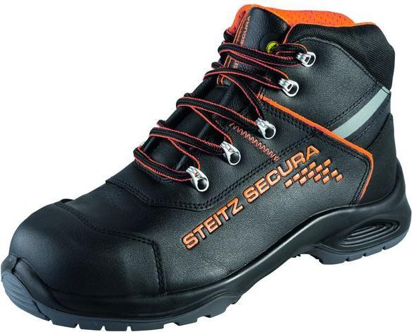 Image du produit Steitz Bottines à lacets noires/orange VX 7600, S3 NB (S3, 37)