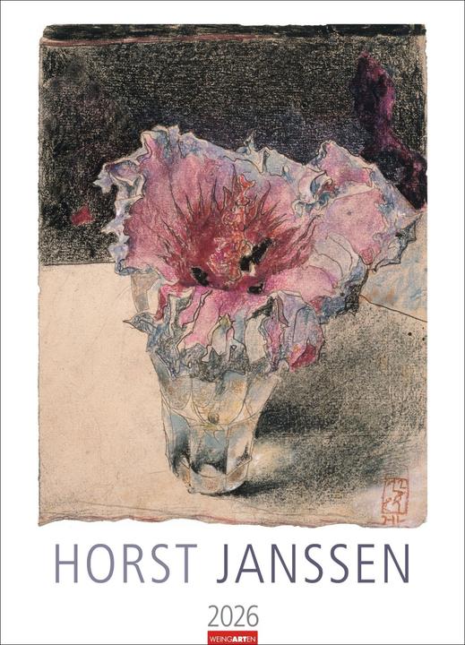 Actual product image Horst Janssen Kalender 2026 (49 x 68 cm, German)