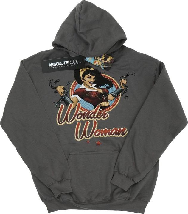 Produktbild DC Bombshells Wonder Woman Badge Kapuzenpullover (L)