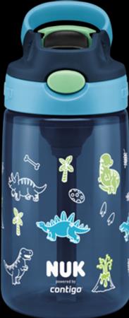 Produktbild NUK Trinkflasche Contigo Easy Straw Cup 420ml blau (0.42 l)