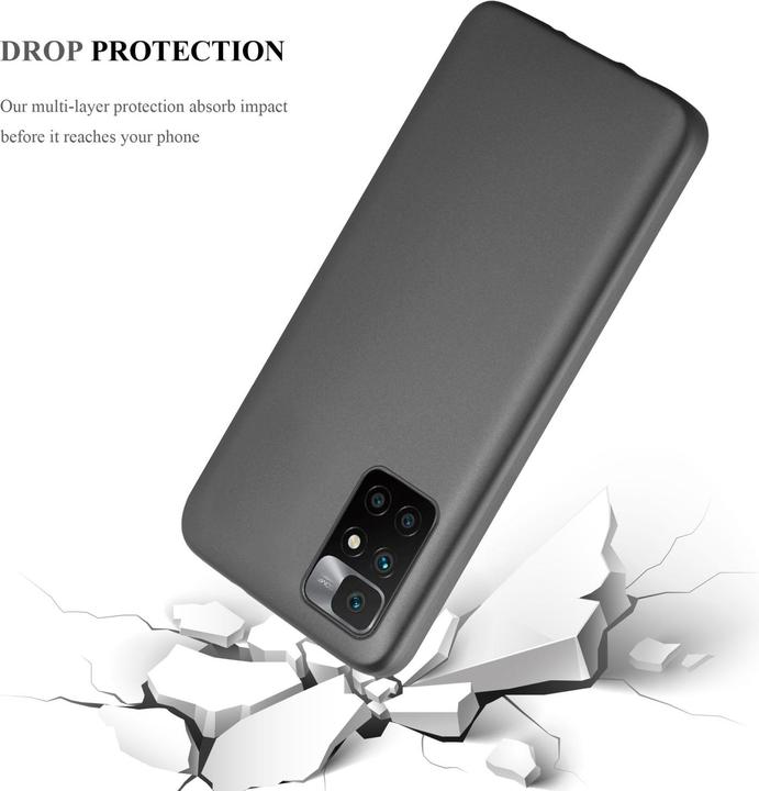 Produktbild Cadorabo TPU Matt Metallic Hülle (Xiaomi Redmi 10, Xiaomi Redmi Note 11 5G)