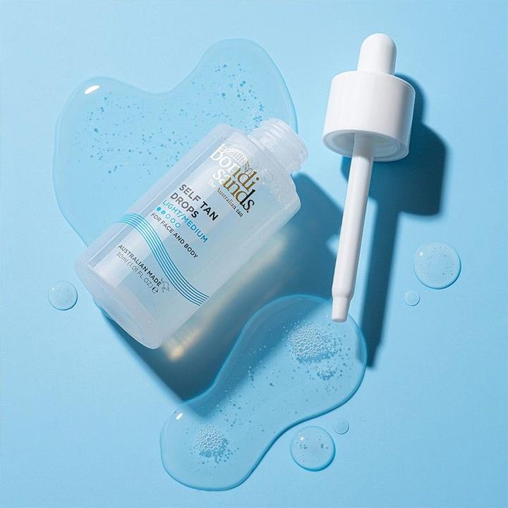 Actual product image Bondi Sands Face Drops - Face Drops Light/Medium (Self tanning serum, 30 ml)