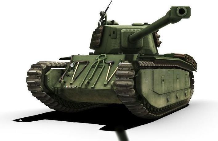 Actual product image Planet Models ARL-44 'The Last French Heavy Tank