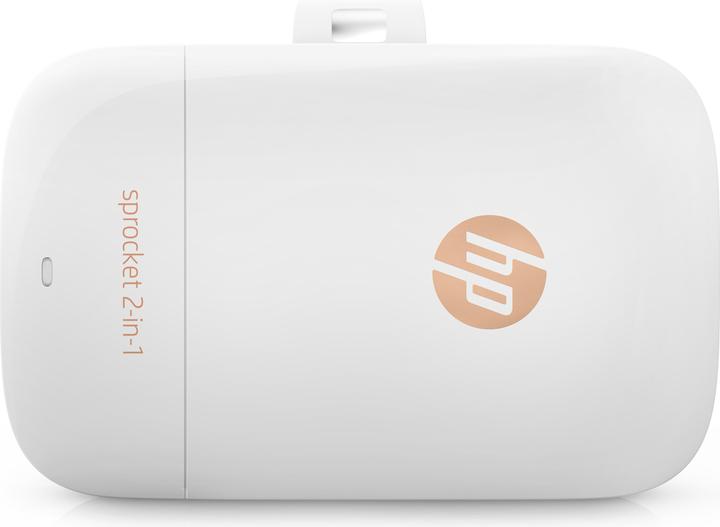 Produktbild HP Sprocket 2-in-1 Pocketprinter und -camera (Thermodirekt, Farbe)