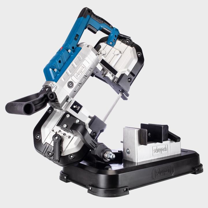 Produktbild Scheppach Metall-Bandsäge 1141 mm inkl. variabler Geschwindigkeit, Laser, LED & Untergestell