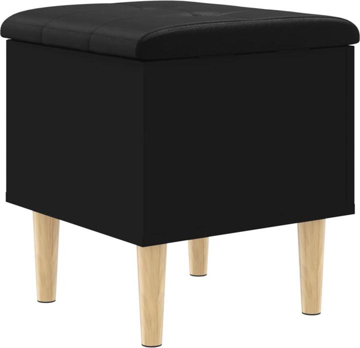 Immagine prodotto VidaXL Panca con vano portaoggetti nera 42x42x46 cm (42 cm)