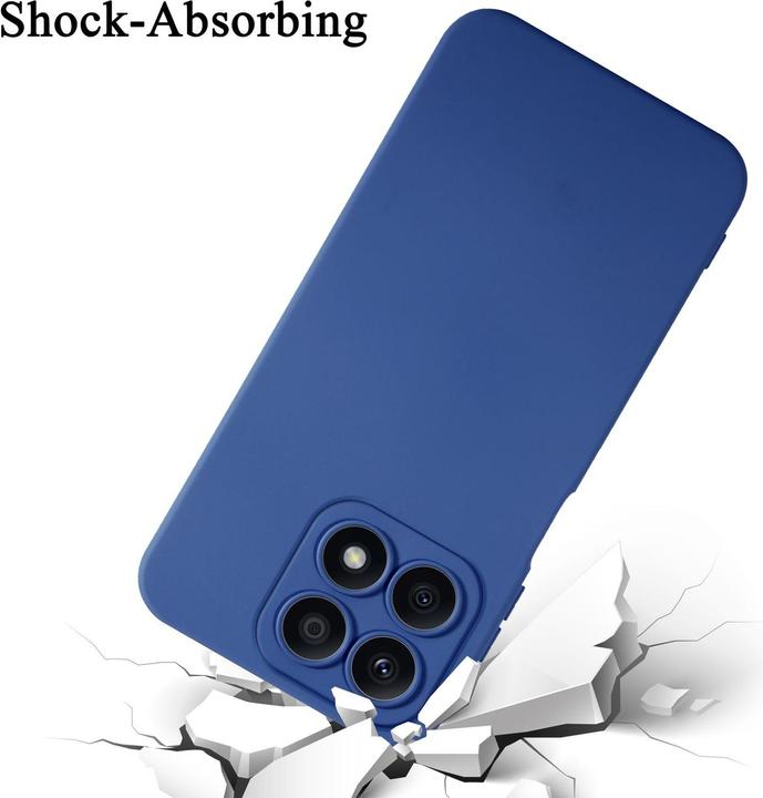 Actual product image Cadorabo Case for Honor x8a TPU in liquid protection silicone design (Honor X8a)