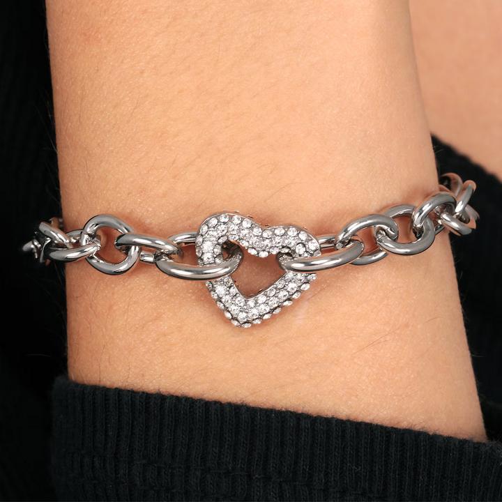 Immagine prodotto Morellato Incontri Br. Lega Rh+ Cuore (20 cm, Acciaio inossidabile)
