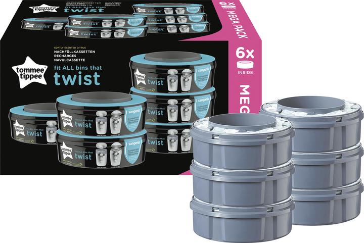 Immagine prodotto Sangenic Twist & Click Nachfüllkassetten (6 x)