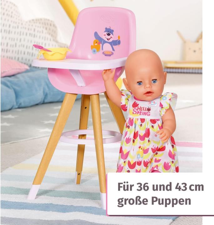 Actual product image Zapf Creation High chair