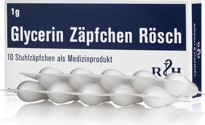 Immagine prodotto Rösch & Handel Supposte di glicerina da 1 g 10 pz. (10 Pezzo/i)