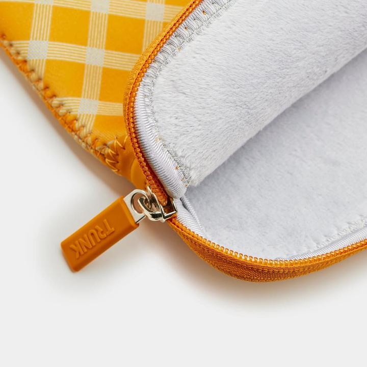 Image du produit Trunk Housse pour MacBook Pro & Air 13", tartan jaune curry (13", Apple)