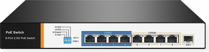 Image du produit Value Commutateur PoE+ 2,5 Gigabit Ethernet (9 Ports)