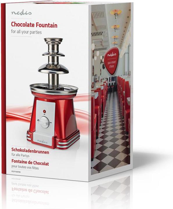 Produktbild Nedis Schokoladenbrunnen FCCF100FRD