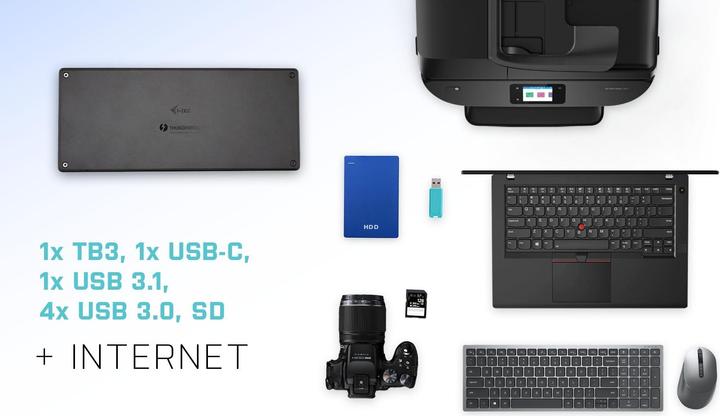Produktbild i-tec Triple Dock (Thunderbolt, 3 Ports)