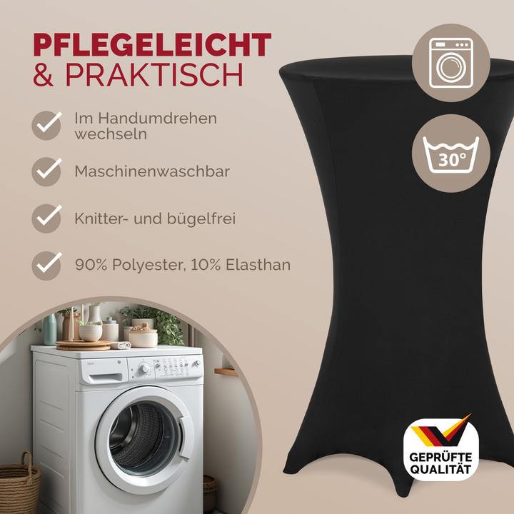 Produktbild Detex Stehtischhusse (60 x 120 cm)