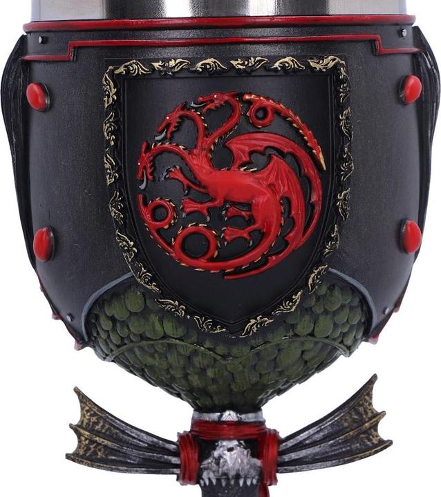 Actual product image Nemesis Now House of the Dragon Chalice Daemon Targaryen (1 x)