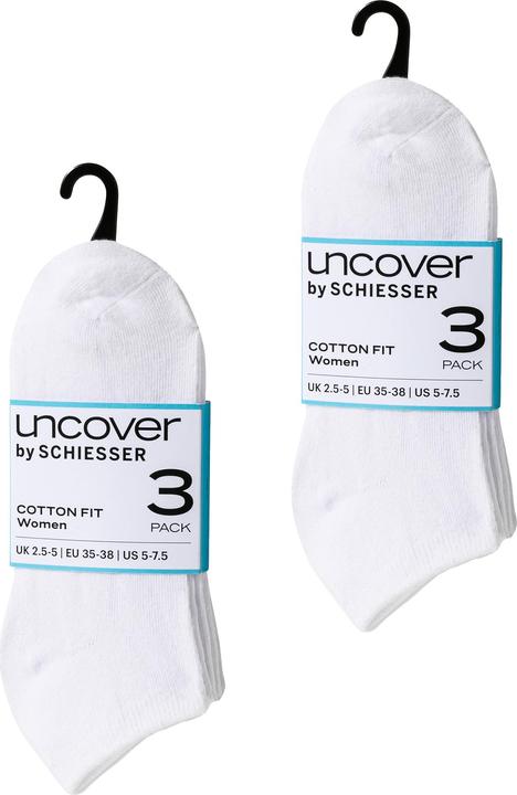 Actual product image Schiesser Uncover sneaker socks (pack of 6, 35 - 38)