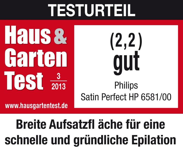 Actual product image Philips SatinPerfect Wet&Dry HP6581/00
