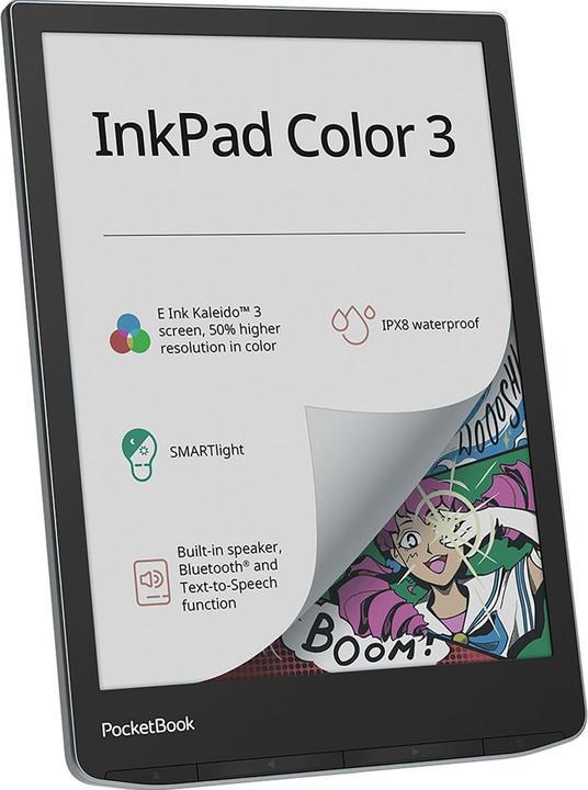 Image du produit PocketBook InkPad Color 3 (7.80", 32 Go, Mer déchaînée)