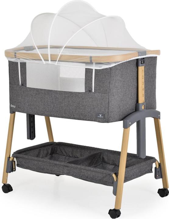 Cangaroo Baby Crib Amo Dark Grey 111362