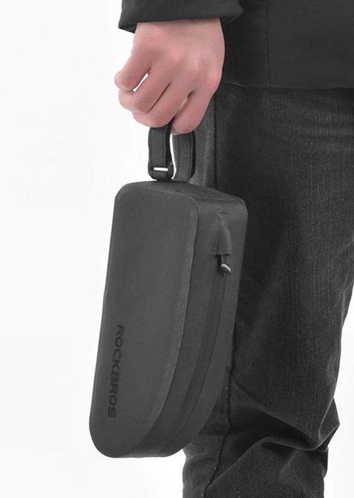 Produktbild Rockbros AS-019-1 waterproof bicycle bag for frame - black (1.60 l, Rahmentasche)