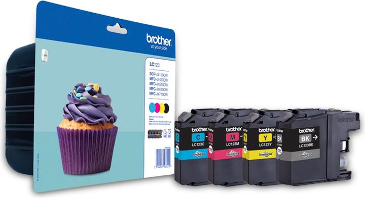 Produktbild Brother LC-123VALBP Value Pack (M, BK, Y, C)