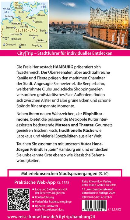 Image du produit CityTrip Hamburg (Allemand, Hans-Jürgen Fründt, 2024)