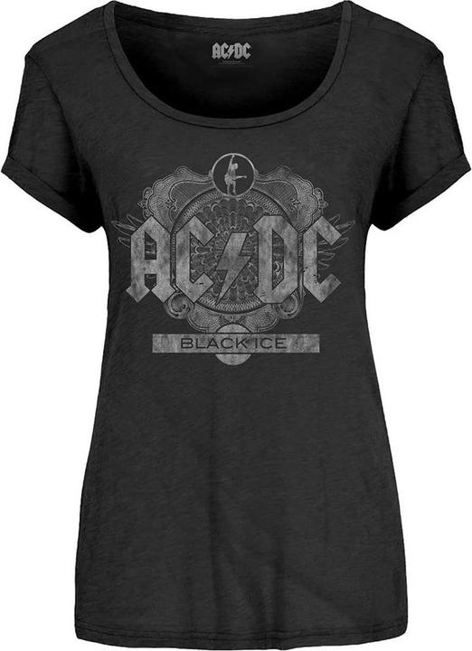 Image du produit AC/DC - T-shirt BLACK ICE - Femme (XL)