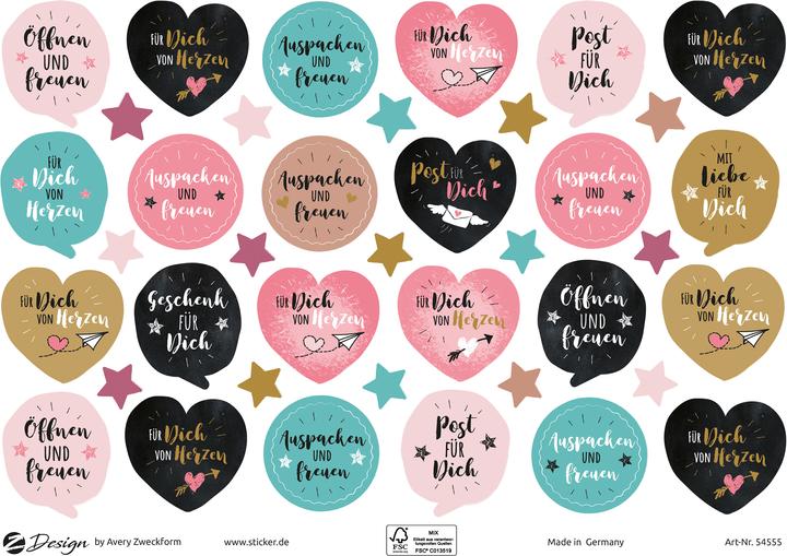 Produktbild Avery Deko Sticker