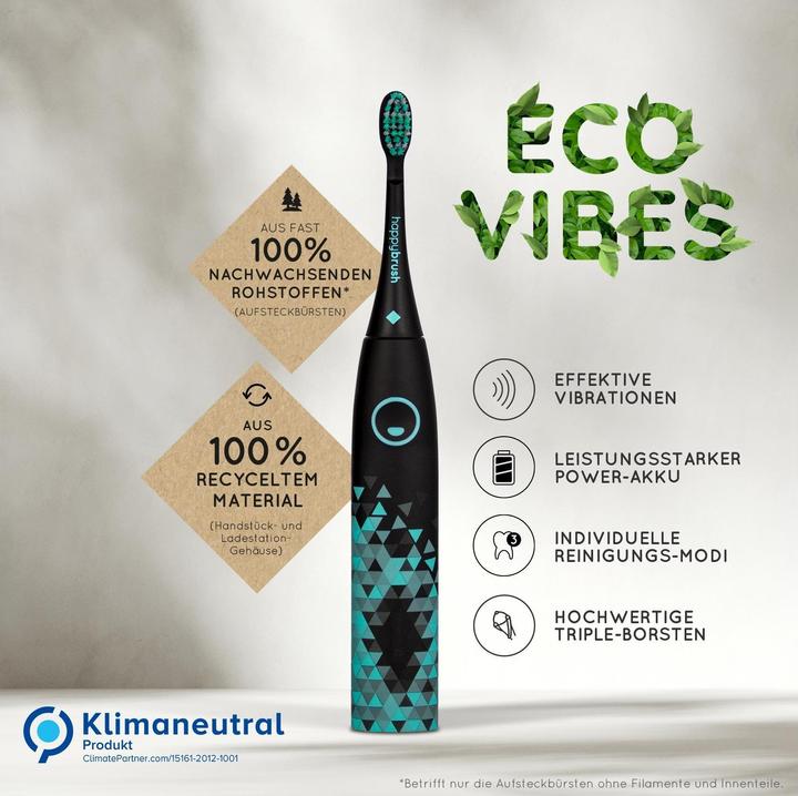 Produktbild happybrush StarterKit Schall Vibe 3 (Schallzahnbürste)