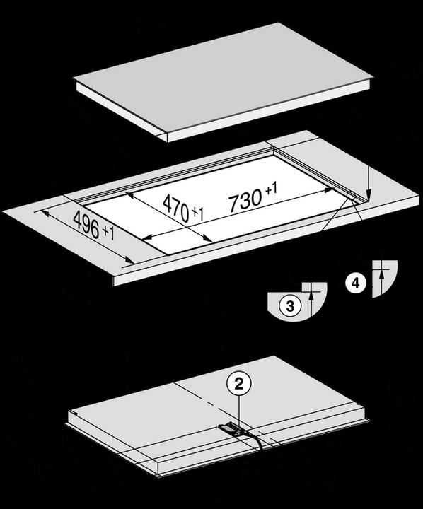 Produktbild Miele KM 6542 FL