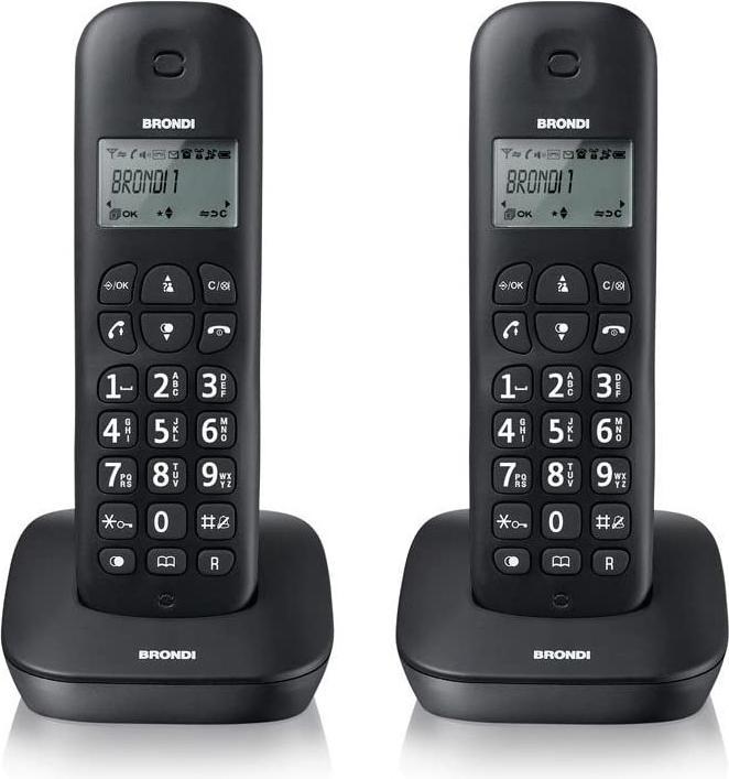 Brondi Gala Twin DECT Phone Caller Identification