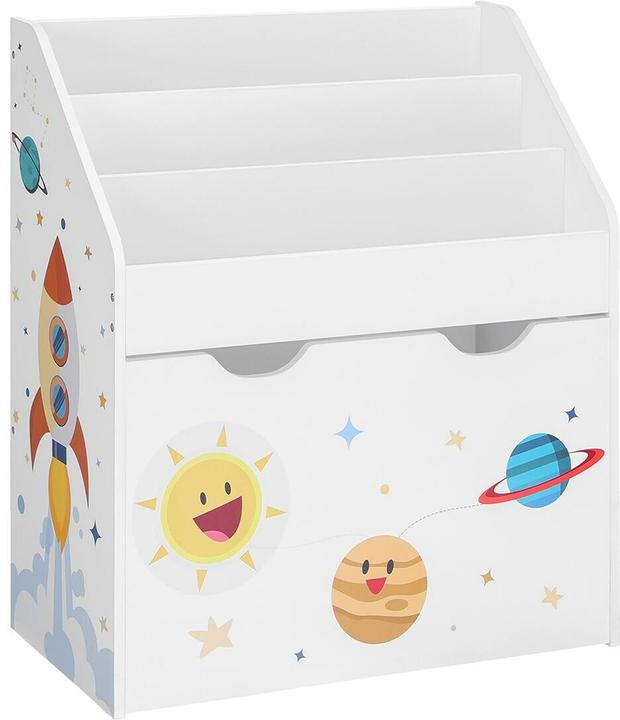 Songmics Kinderregal weiss 62,5 x 29,5 x 70,0 cm